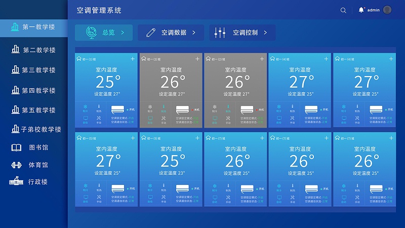 校園空調(diào)集中控制